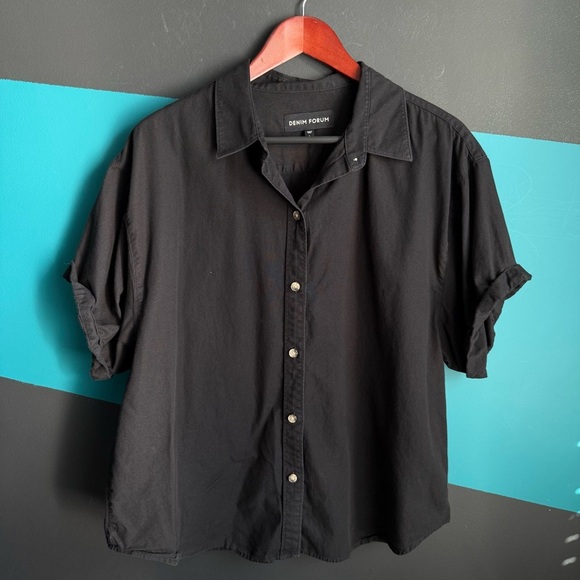 Denim Forum Black Shirt - Picture 3 of 7